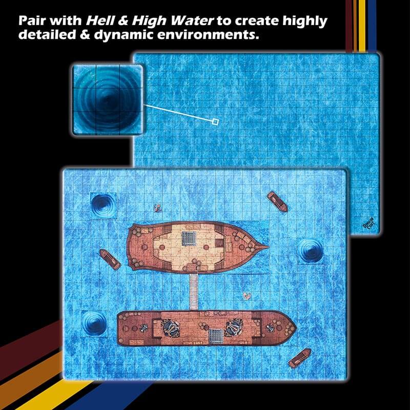 Dungeon Craft Battlemaps: Ocean Pack