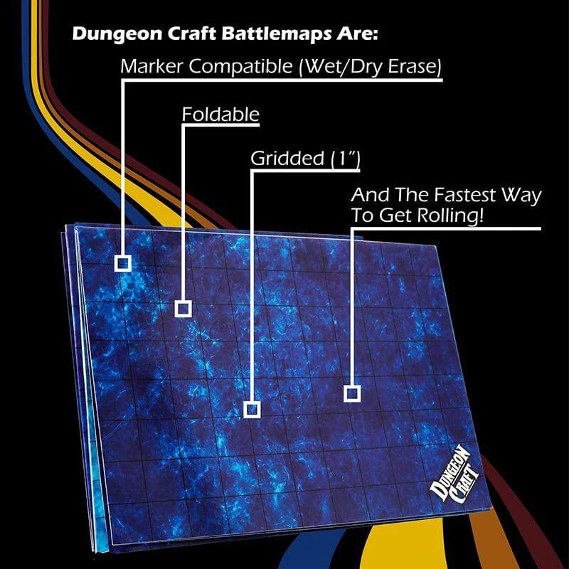 Dungeon Craft Battlemaps: Ocean Pack