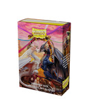 Dragon Shield: Japanese Size 60ct Brushed Art Sleeves - Valentine Dragons (2023)