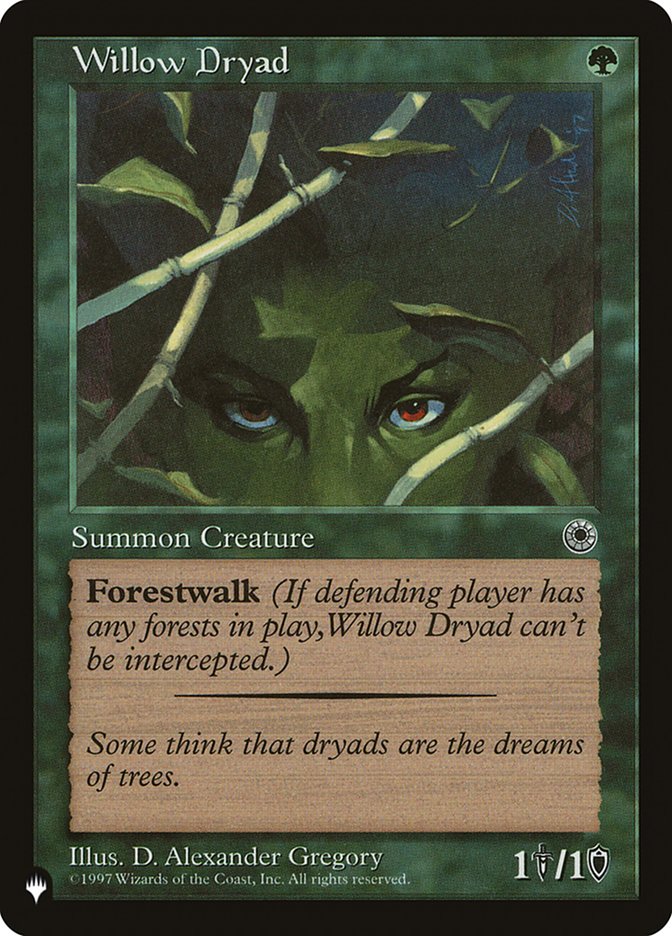 Willow Dryad [The List]
