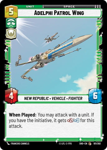 Adelphi Patrol Wing (101/262) (101/262) [Shadows of the Galaxy]