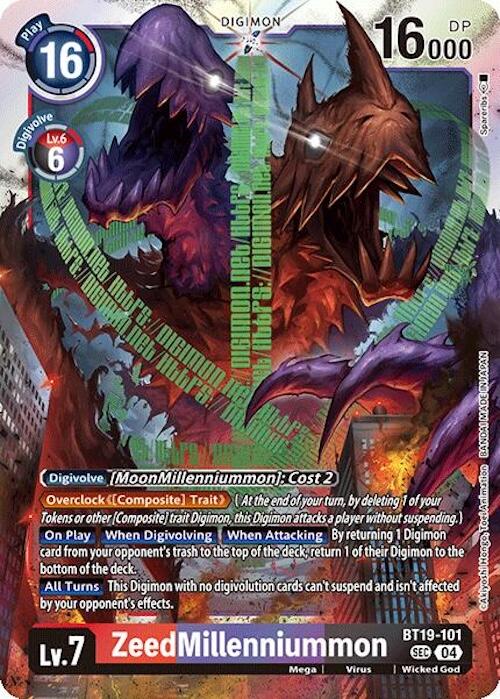 ZeedMillenniummon [BT19-101] [Release Special Booster Ver.2.5]