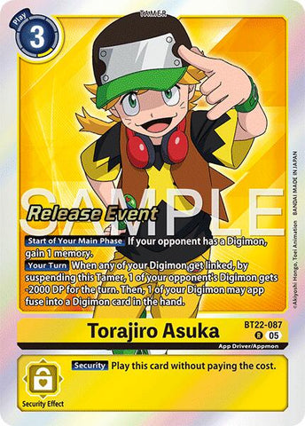 Torajiro Asuka [BT22-087] [Cyber Eden Release Event Cards]