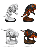 Pathfinder Deep Cuts Unpainted Miniatures: W01 Hell Hounds