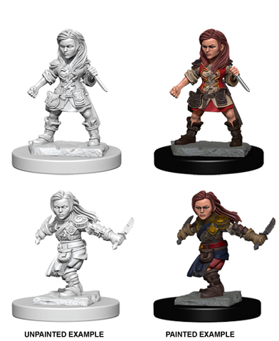 D&D Nolzur's Marvelous Unpainted Miniatures: W01 Halfling Female Rogue