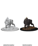 Pathfinder Deep Cuts Unpainted Miniatures: W04 Dire Wolf