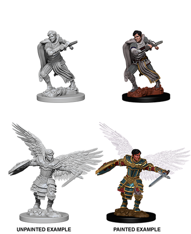 D&D Nolzur's Marvelous Miniatures: W06 Aasimar Male Fighter