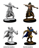 Pathfinder Deep Cuts Unpainted Miniatures: W07 Half-Elf Male Ranger