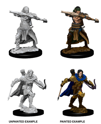 Pathfinder Deep Cuts Unpainted Miniatures: W07 Half-Elf Male Ranger