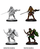 Pathfinder Deep Cuts Unpainted Miniatures: W07 Half-Elf Female Ranger