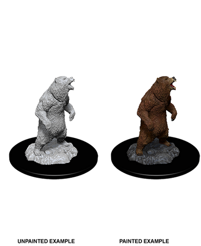 WizKids Deep Cuts Unpainted Miniatures: W07 Grizzly