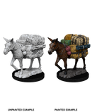 WizKids Deep Cuts Unpainted Miniatures: W07 Pack Mule