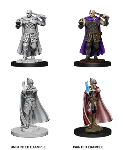 D&D Nolzur's Marvelous Unpainted Miniatures: W08 Human Ranger & Moon Elf Sorcerer