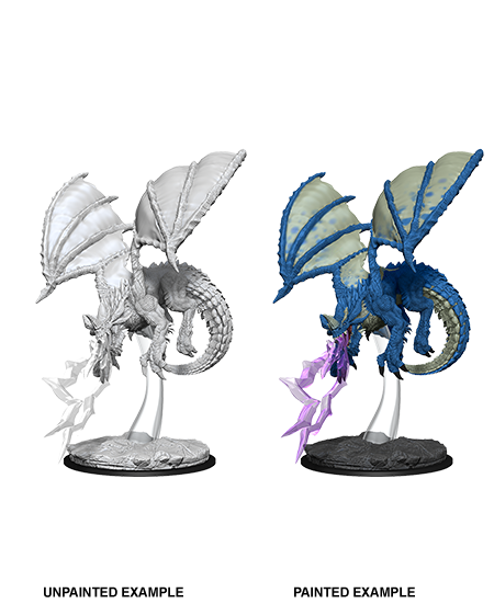 D&D Nolzur's Marvelous Unpainted Miniatures: W08 Young Blue Dragon