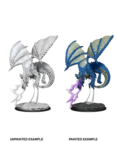D&D Nolzur's Marvelous Unpainted Miniatures: W08 Young Blue Dragon