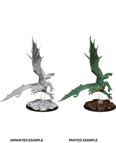 D&D Nolzur's Marvelous Unpainted Miniatures: W08 Young Green Dragon