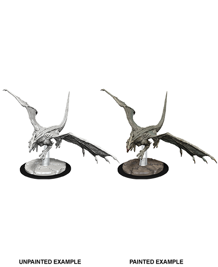 D&D Nolzur's Marvelous Unpainted Miniatures: W09 Young White Dragon