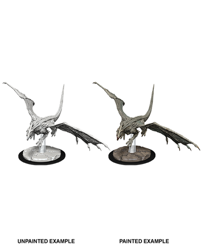 D&D Nolzur's Marvelous Unpainted Miniatures: W09 Young White Dragon