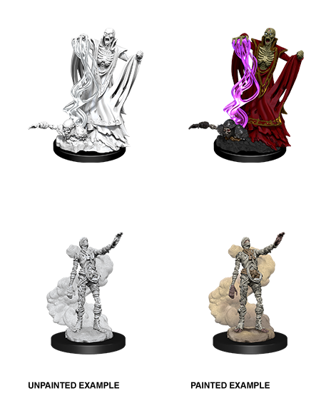 D&D Nolzur's Marvelous Unpainted Miniatures: W11 Lich & Mummy Lord