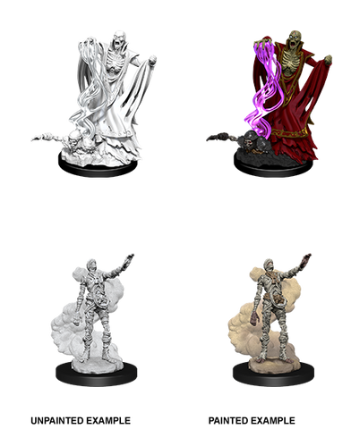 D&D Nolzur's Marvelous Unpainted Miniatures: W11 Lich & Mummy Lord
