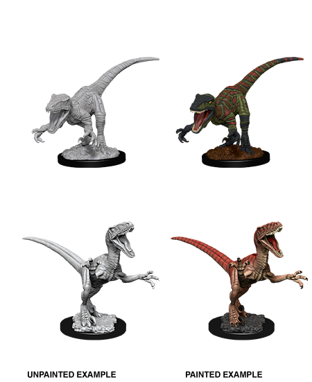 WizKids Deep Cuts Unpainted Miniatures: W11 Raptors