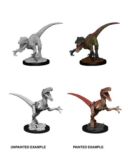 WizKids Deep Cuts Unpainted Miniatures: W11 Raptors