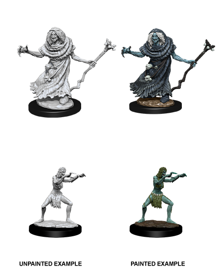 D&D Nolzur's Marvelous Miniatures: W12 Sea Hag & Bheur Hag