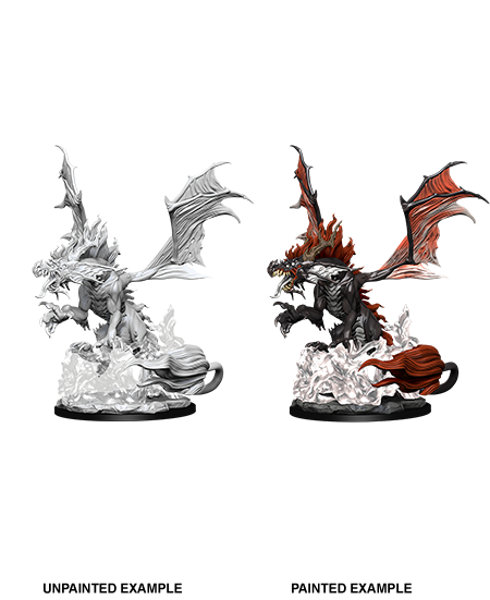 Pathfinder Battles Deep Cuts Unpainted Miniatures: W12 Nightmare Dragon