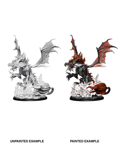 Pathfinder Battles Deep Cuts Unpainted Miniatures: W12 Nightmare Dragon