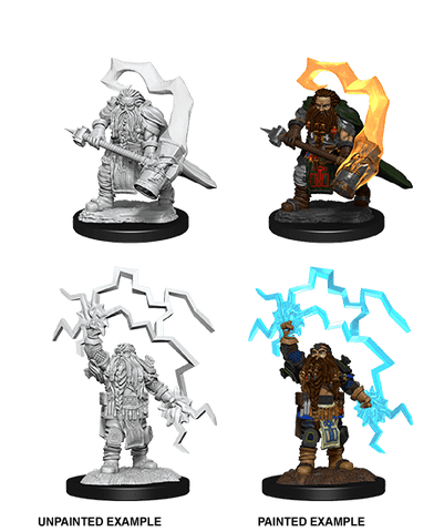 D&D Nolzur's Marvelous Unpainted Miniatures: W14 Dwarf Cleric Male