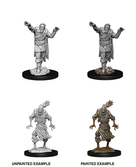 D&D Nolzur's Marvelous Unpainted Miniatures: W14 Scarecrow & Stone Cursed