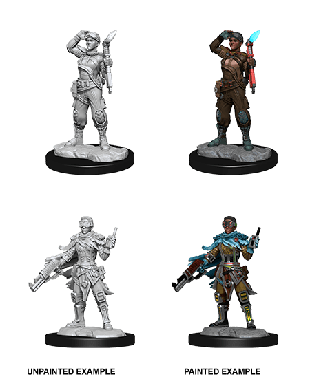 Starfinder Deep Cuts Unpainted Miniatures: W15 Human Mechanic