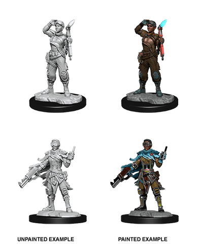 Starfinder Deep Cuts Unpainted Miniatures: W15 Human Mechanic