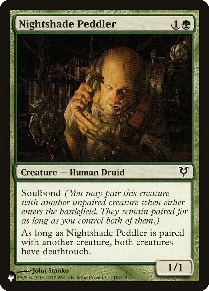 Nightshade Peddler [The List]