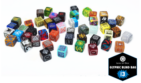 Glyphic Blind Bag Series 3: Stone d6