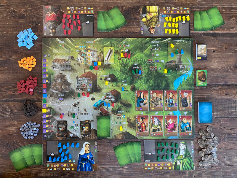 Board set up of architects of west kingdom.