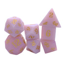 Pink Opalite RPG Dice 7 Set