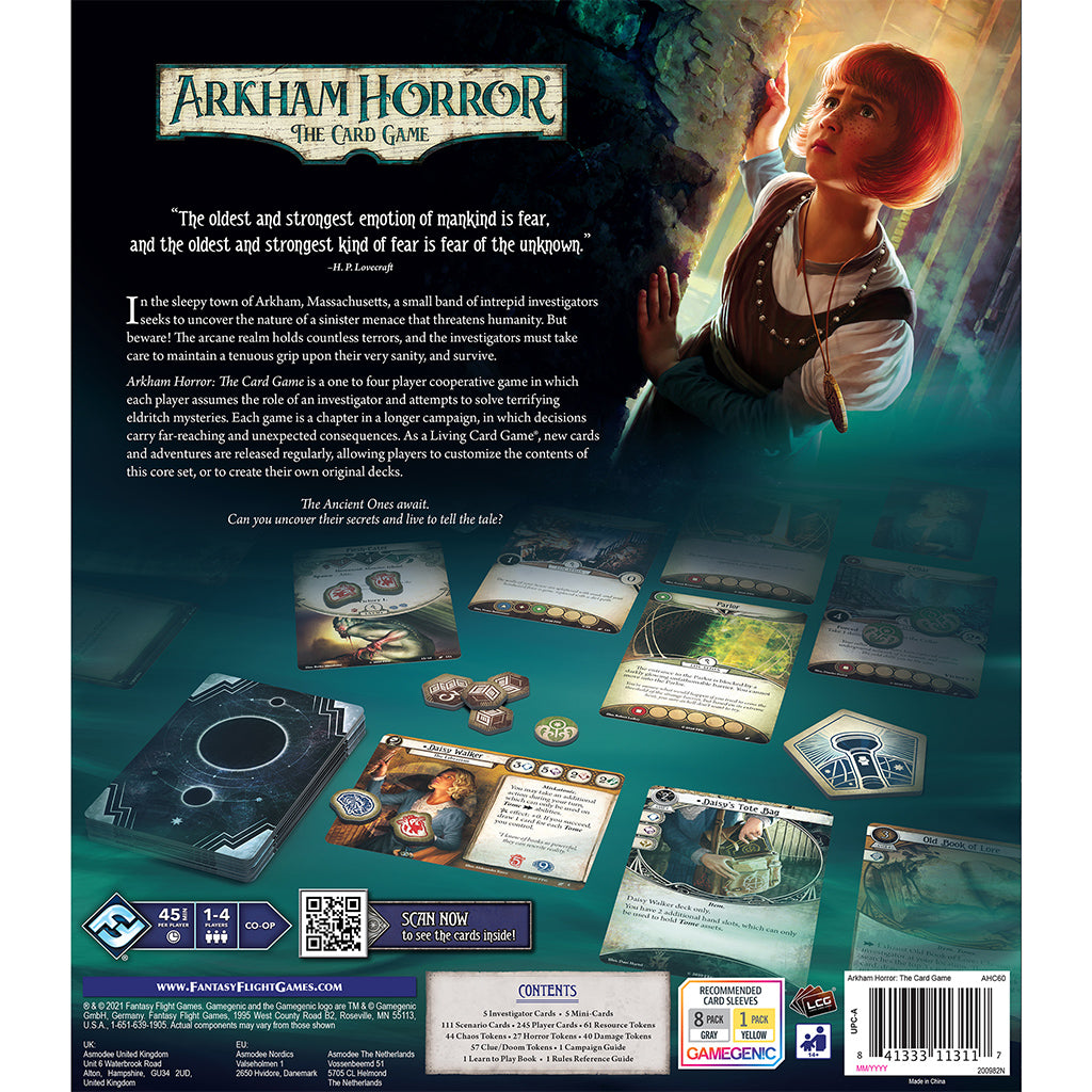 arkham horror card types Arkham Horror - The Card Game