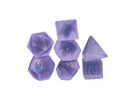 Aurora Ionized Shadow Masque Violet Crown Crystal set of 7 dice