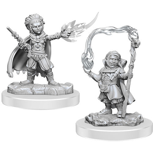 D&D Nolzur's Marvelous Unpainted Miniatures: W20 Halfling Wizards