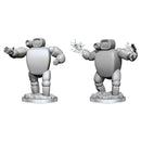Starfinder Battles Deep Cuts Unpainted Minis: W21 Hugbot Incapacitators