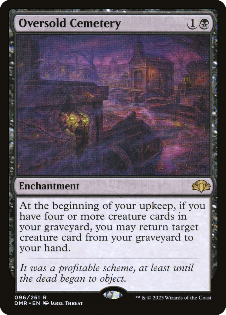 Oversold Cemetery [Dominaria Remastered]