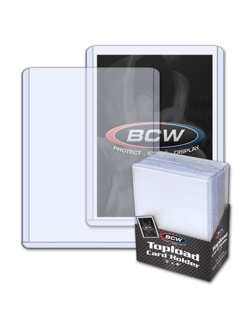 BCW: 3x4 Toploaders (25 count)