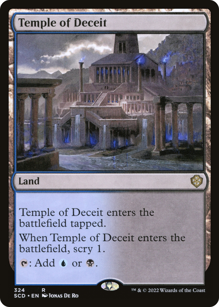 Temple of Deceit [Starter Commander Decks]
