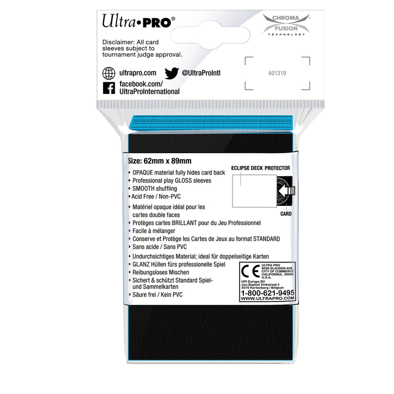 Ultra PRO: Small 60ct Sleeves - Eclipse Gloss (Sky Blue)