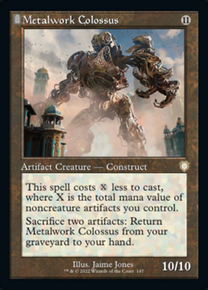 Metalwork Colossus (Retro) [The Brothers' War Commander]