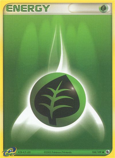 Grass Energy (104/109) [EX: Ruby & Sapphire]
