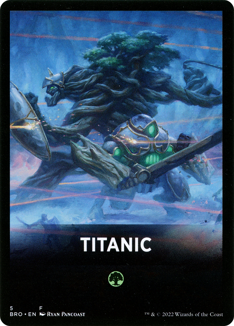 Titanic Theme Card [The Brothers' War Tokens]