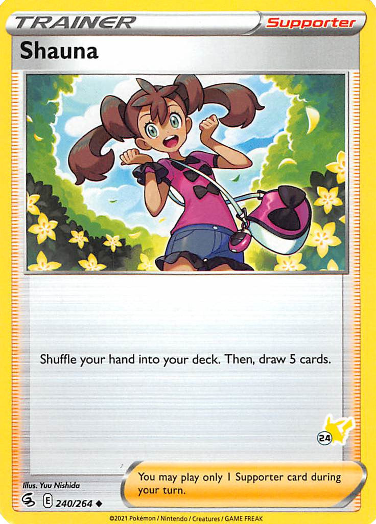 Shauna (240/264) (Pikachu Stamp