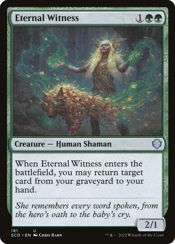 Eternal Witness [Starter Commander Decks]